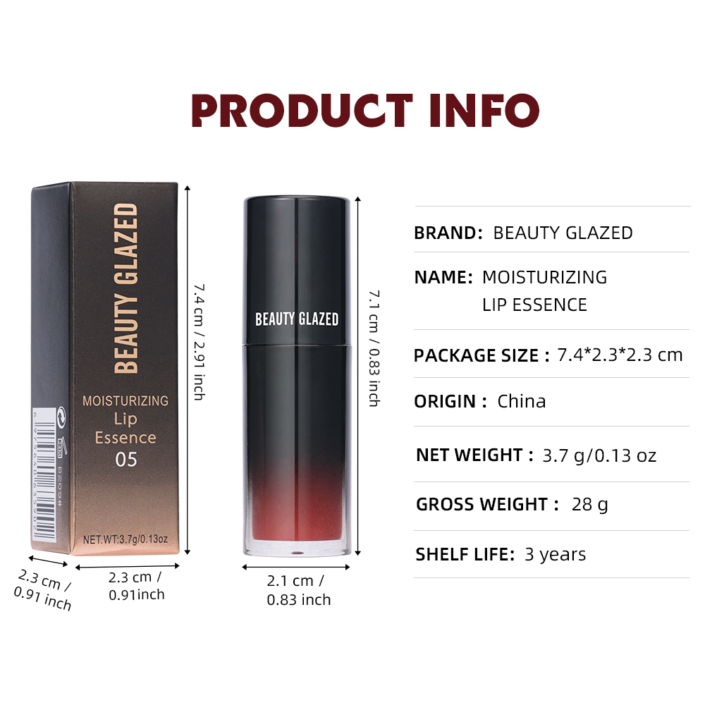 Lip Gel Essence Hydrating Water Gloss Mirror Glass Lipgloss Long Lasting Moisturizer Lipstick Smooth Tinted Lip Balm Lips Makeup — image 6