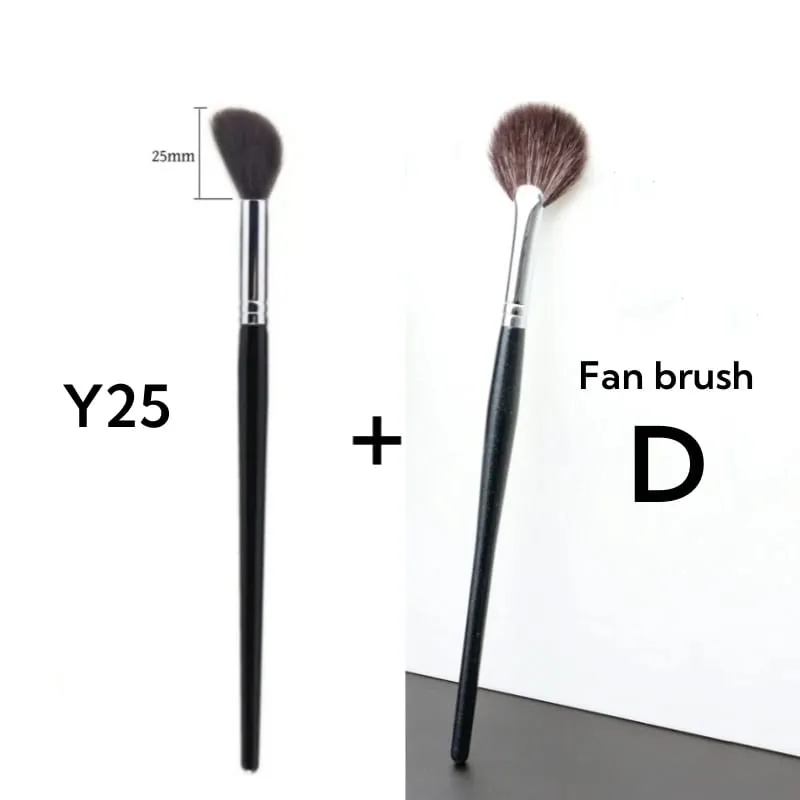 Highlighter Makeup Brushes Blush Angled Face Natural Goat Hair High Quality Blending Powder Make Up Brush