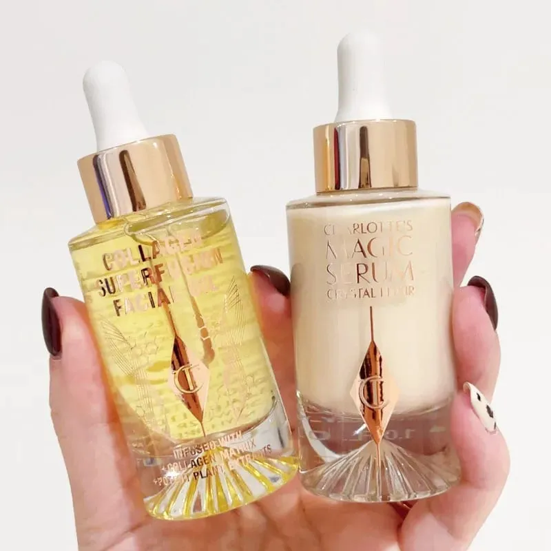 Charlotte Highlighter Foundation Continuously Texture of The Makeup Hydrating Concealer Setting Spray Essence Tilbury Cosmetic
