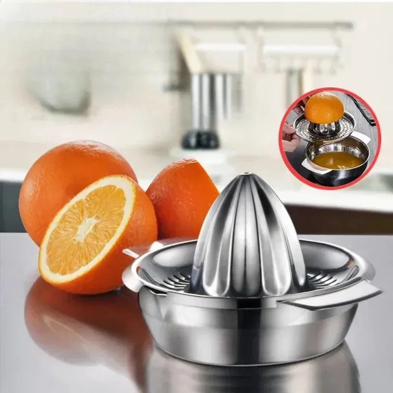 304 Stainless Steel Lemon Juicer Home Small Creative Juicer Portable Manual Juicer Orange Squeezer — image 3