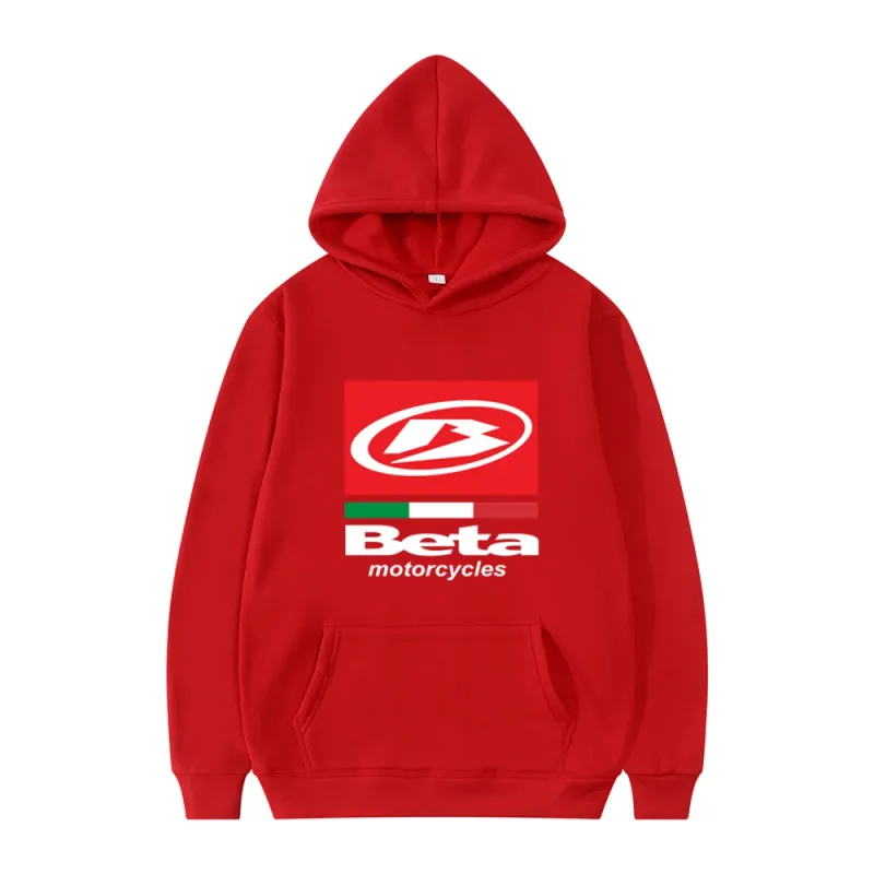 New Beta Racing Sweatshirt Tops Cool Men Pullover Winter Autumn Beta Hoodies Streetwear