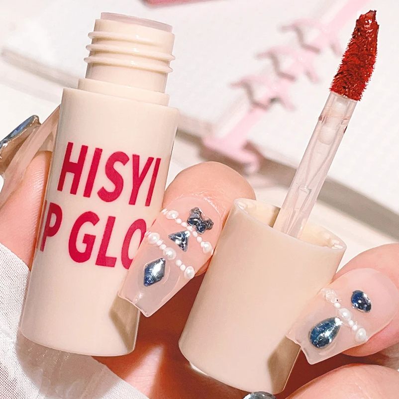 6 Colors Matte Velvet Lip Glaze Natural Long-Lasting Highly Pigmented Lipstick Portable Matte Finish Universal Lip Glaze Makeu