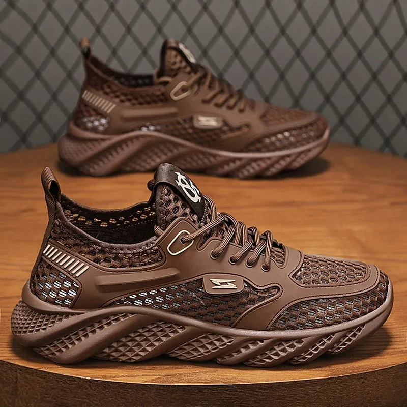 Summer Men Casual Shoes Fashion Lightweight Mens Running Walking Sneakers Mesh Breathable Male Jogging Sports Shoes
