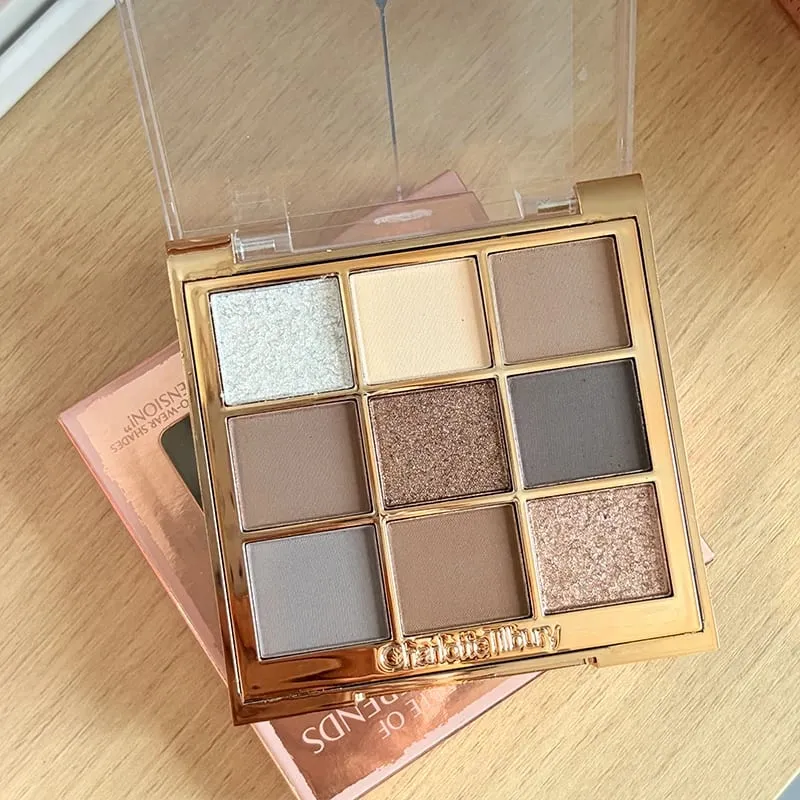 Charlotte Brand Makeup 9 Colors Eye Shadow Disc 9g Lasting Nature Easy To Color Foundation Eyeshadow Advanced Tilbury Cosmetics