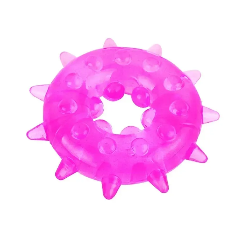 Cock Ring Delay Ejaculation Spikes Adults Toys For Men Dick Enlargement Silicone Penis Ring Male Sex Toys Stronger Erection — image 10