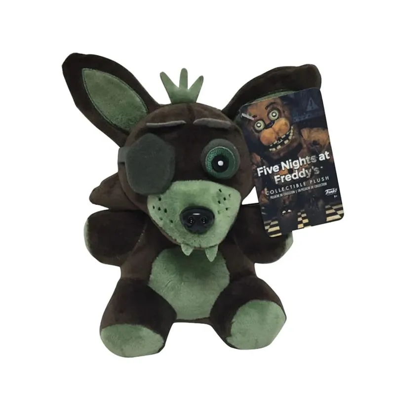 FNaf 18CM Plush Toys Bonnie Bear Foxy Cartoon Stuffed Dolls Freddy Kids Gifts Cute Game Doll