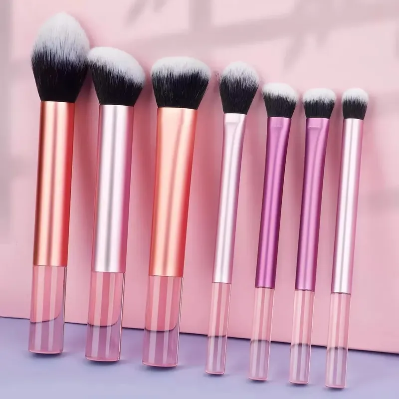 8pcs Makeup Brush Kit Soft Synthetic Hair Make Up Brushes Foundation Blush Eyeshadow Cosmetic Makeup Tools — image 10