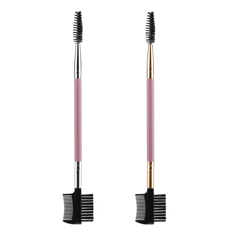 3 stk dobbelt-endede øjenbryn øjenvippe børste sæt med 3 forskellige Spoolie børster Makeup Grooming Tool — image 6