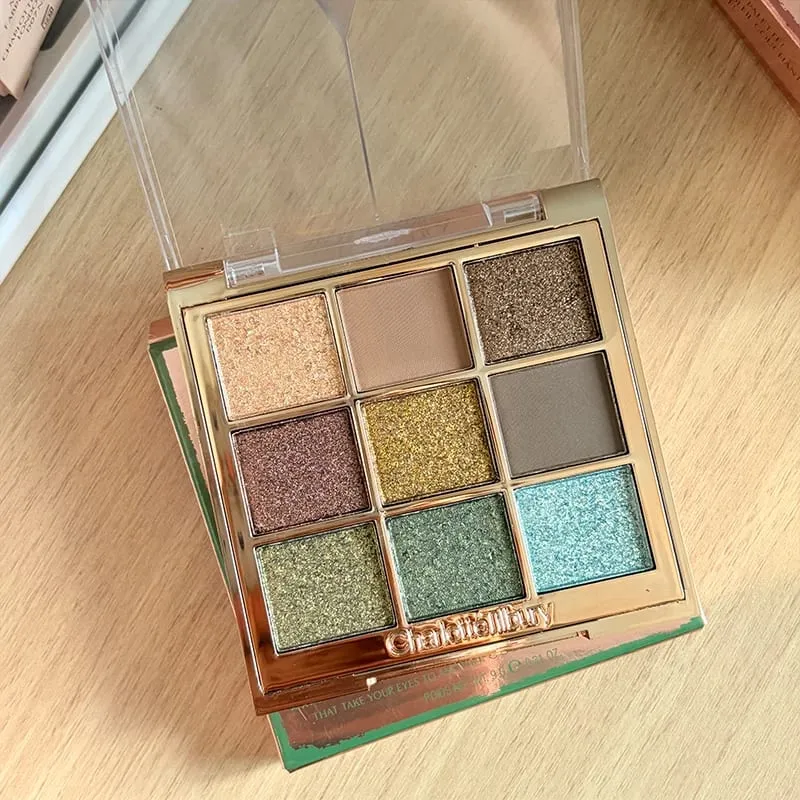 CT Four-color Eyeshadow Palette Matte Glitter Eyeshadow Shiny Eye Makeup Pillow Talk Easy To Color Natural Foundation Cosmetics