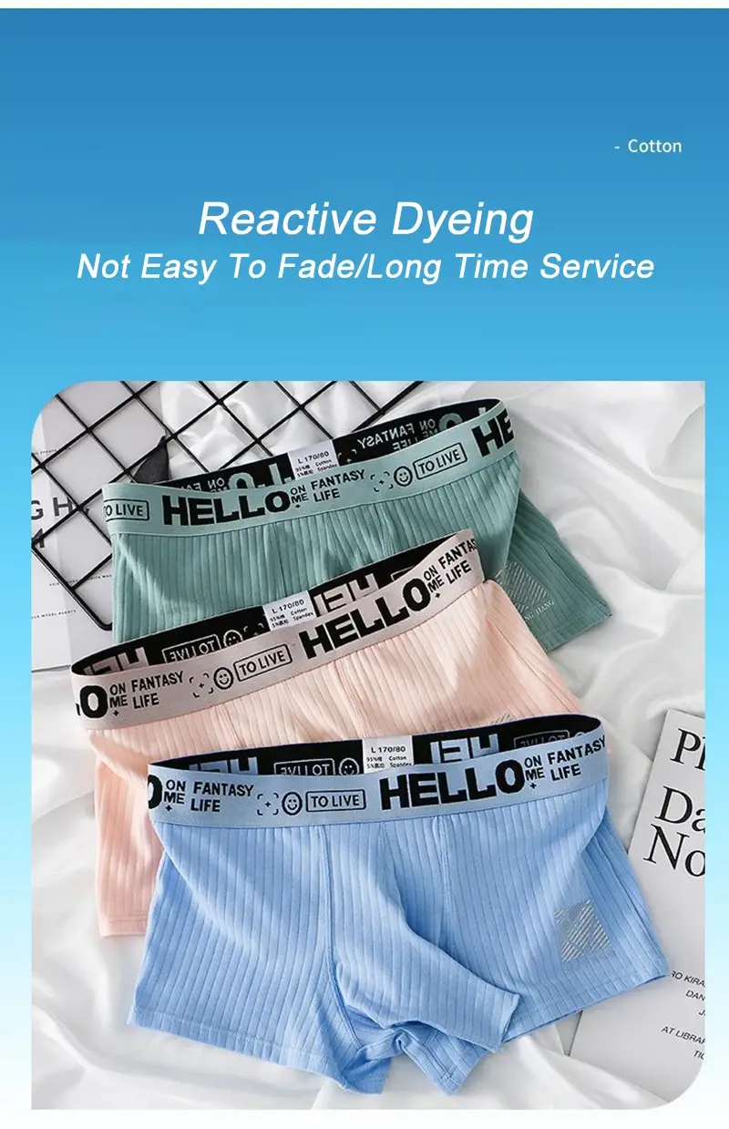 Men's Open Elephant Nose Boxer Shorts Cotton Comfortable Breathable Male Separate Long Penis Pouch Underpants Sexy Underwear