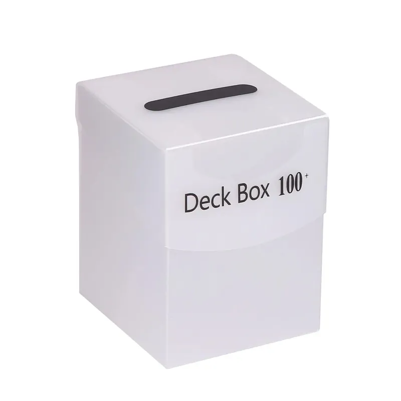 Deck Trading Cards Box for 100+ Game Baseball Card Storage Box Playing Card Carrying Case for Family Party Games Supplies
