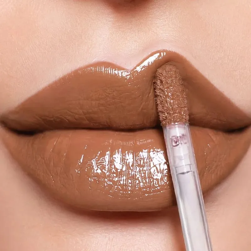 Lipstick Blush Makeup Set Moisturizing Lip Gloss Liquid Blush High Pigment Long Lasting Nude Makeup — image 5