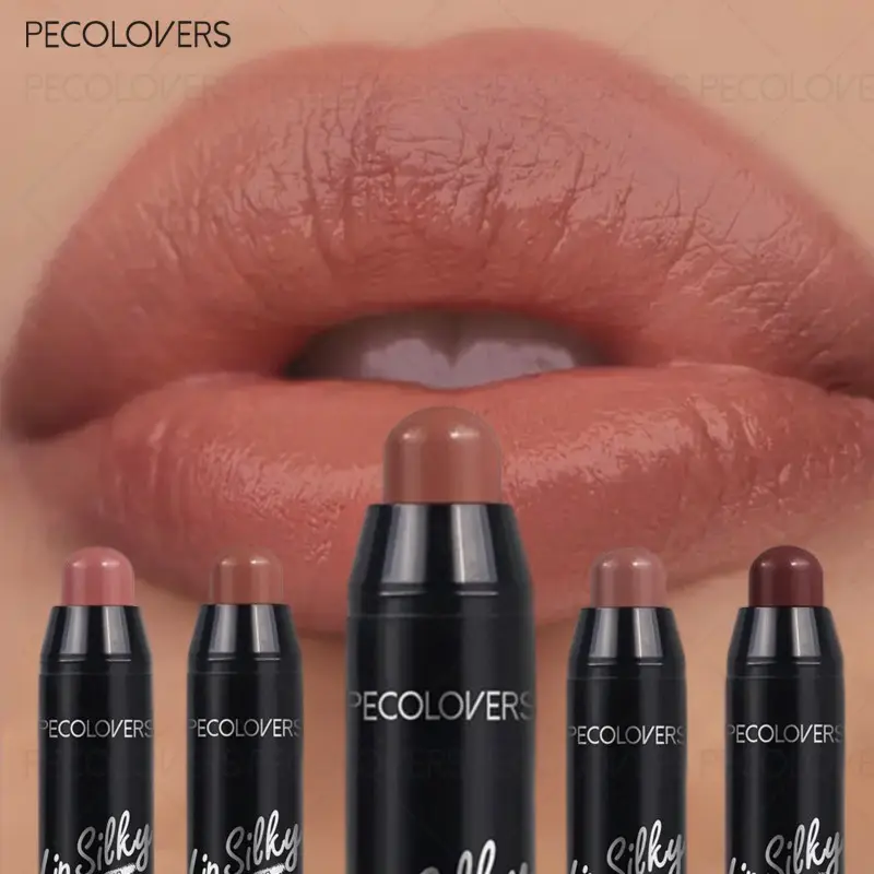 1pcs Multi-color Moisturizing Lipstick Pen Multi-color Selection To Depict The Outline of The Lips No Dryness Lip Cosmetics