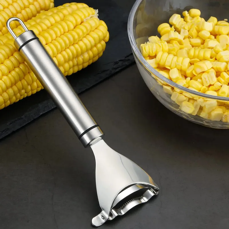 Corn Peeler For Corn On The Cob Stripper Tool Removes Corn Kernels From Cobs In Seconds Kitchen Gadget Stripping Tool — image 5