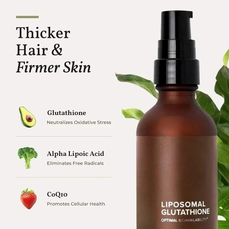 Liposomaal glutathion ondersteunt de immuniteit van huidhaar en gezond ouder worden Maximale absorptie Glutathionsupplementen 30 dagen voorraad — image 4