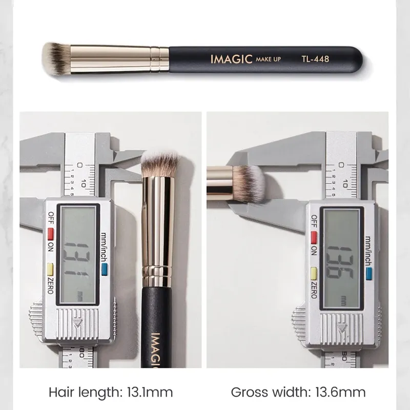 Concealer Brush Soft Synthetic Hair Foundation Blending Brushes Contour Skin Care Professional Cosmetics Beauty Tools