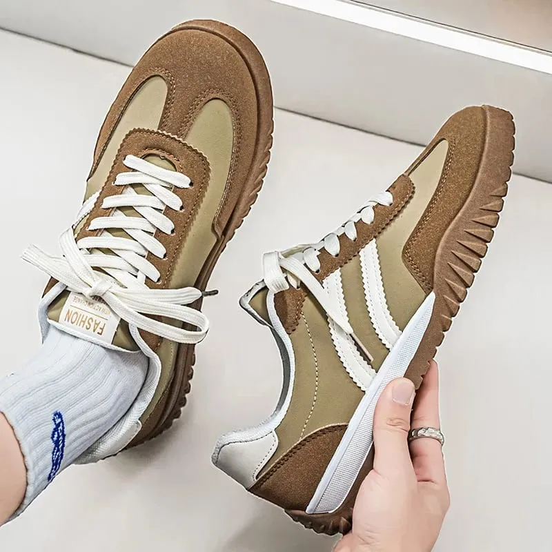 Spring New Men's Flat Shoes Outdoor Comfortable Breathable Skateboard Shoes Fashion Designer Men's Non-Slip Sneakers Zapatillas — image 5