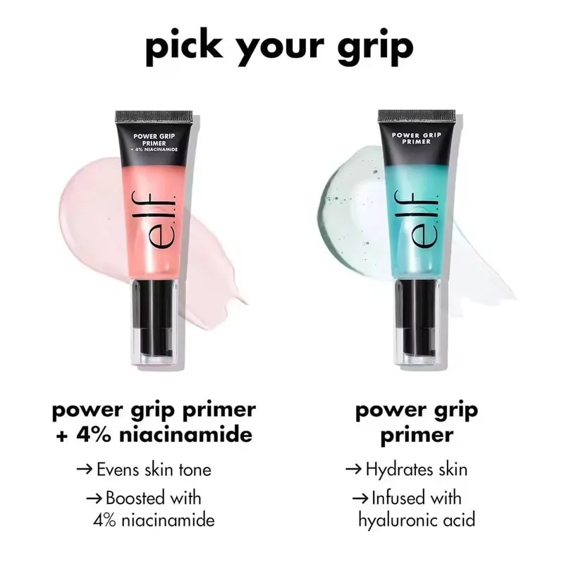 Elf Concealer Power Grip Primer Gel-based Moisturizing Facial Base Cream for Firming Makeup Long-lasting Wear Improve Makeup