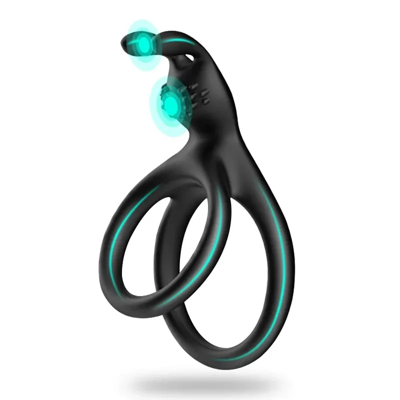 Silicone Cock Ring Penis Ring Enlarger Erection Ejaculation Delay Enhancing Soft Long Lasting Stronger Adult Sex Toy for Men — image 16