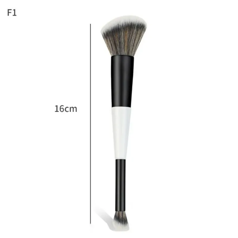 Dual-Ended F4 Contour Face Brush Multi-purpose High Coverage Makeup Brushes Cosmetic Beauty Powder Blush Brush Makeup Tools