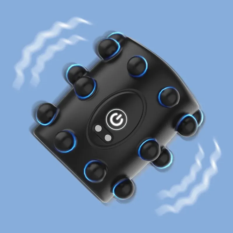 Silicone Vibrating Cock Ring with Penis Sleeve Clitoral Stimulator 9 Modes Adjustable Couples Sex Toy for Enhanced Pleasure — image 1