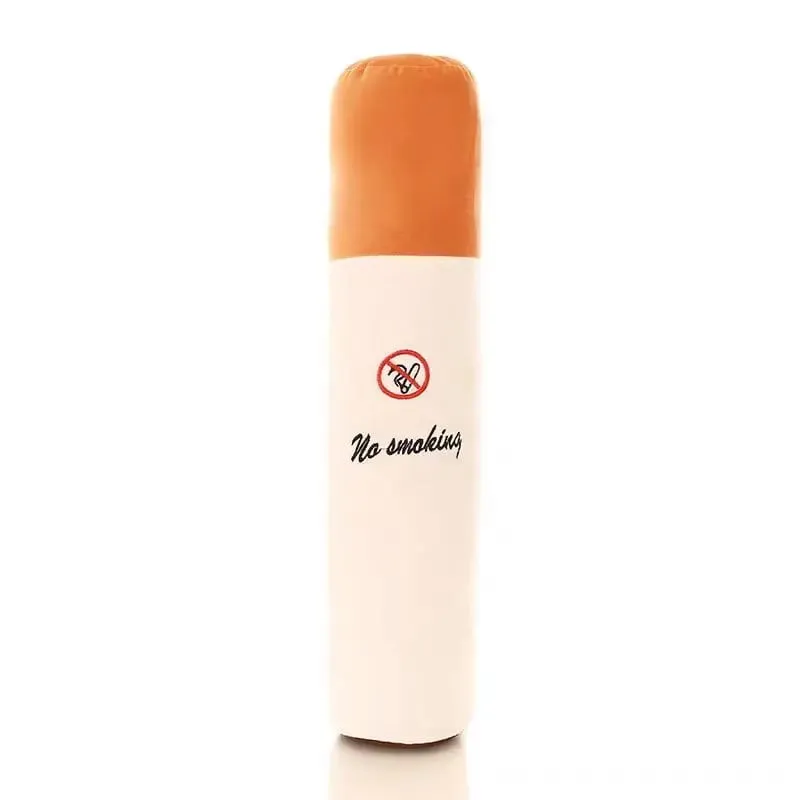 Hot Decoration Creative Smoking Cylindrical Sleeping Cushion Cigarette Pillow Plush Toys Fashion Boyfriend Birthday Gift