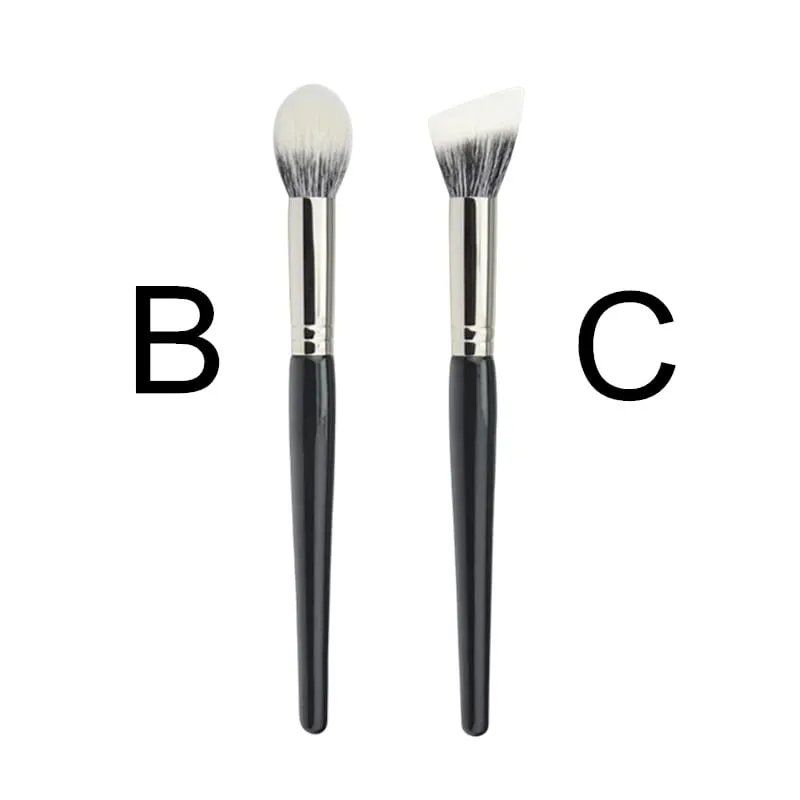 Stippling Highlight Makeup Brushes Blush Goat Hair Multifunctional Beauty Foundation Make Up Brush Tools