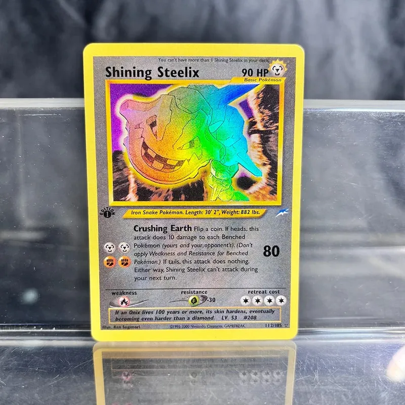Holographic Game Trading Collection PTCG Proxy Cards Charizard Pikachu Mew EX Singl PKM Foil Cards Gengar VMAX Skyridge (SK) — image 14