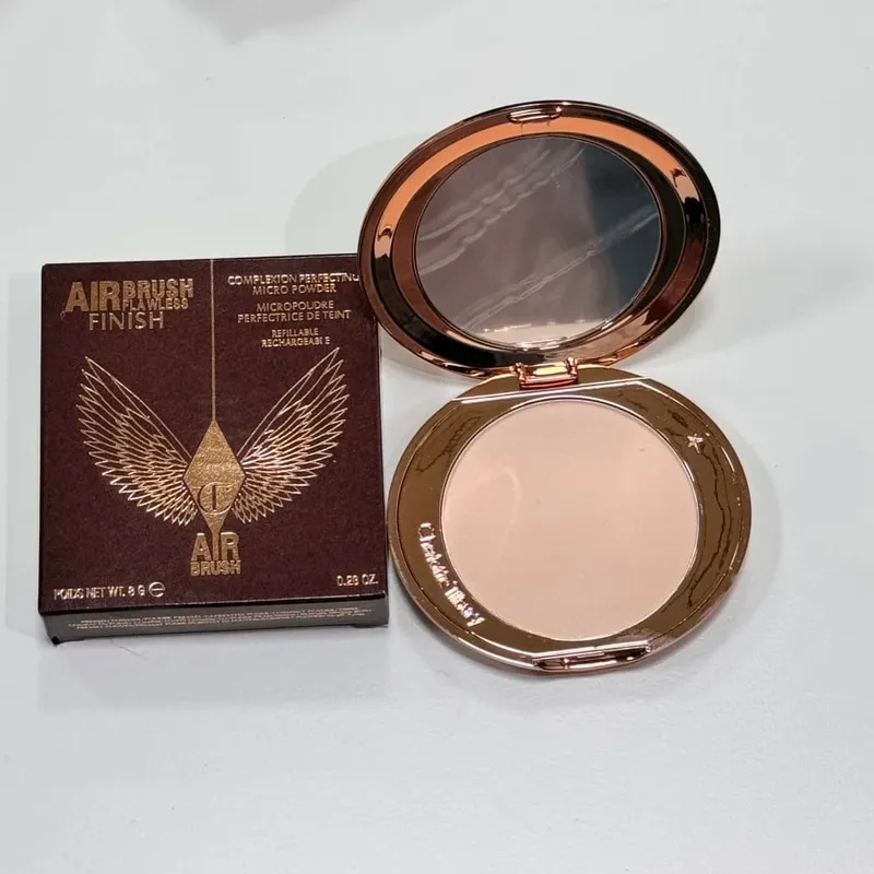 Charlotte Tilbury 100ml 34ml Setting Spray 2PC Set Matte Setting Pressed Powder Oil Control Face Repair Honey Powder Makeup Gift — image 8