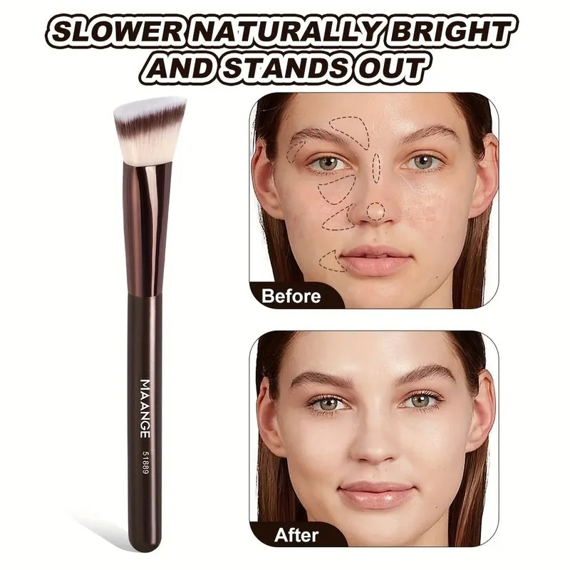 16pcs Face Brushes Set Foundation Blush Concealer Eye Shadow Brushes Multi-Purpose Brush Set Kabuki Brush Festival Gift