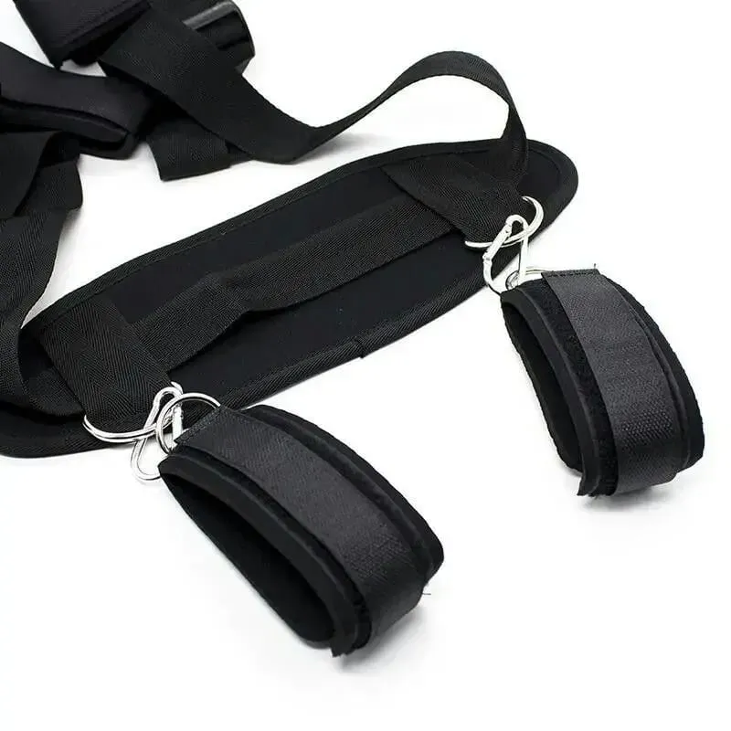 Sexy Toys For Couples BDSM Restraints Harness Open Legs Spreader No Vibrators Sex Flirting Tied Legs Adult Accessories plug 18+