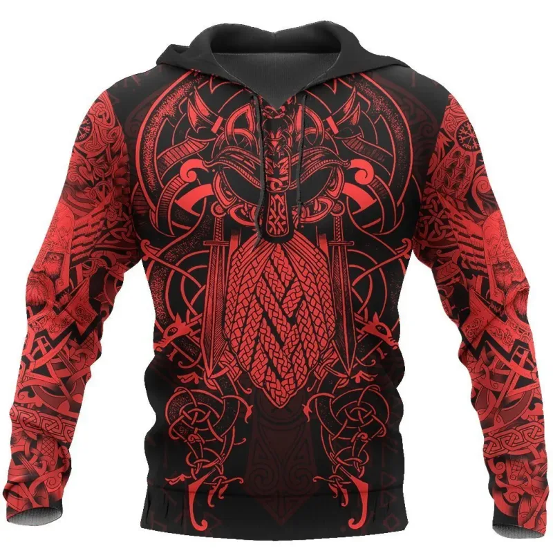 Men's Hooded Sweatshirts Men Vikings Brand Novelty Hoodies and Sweatshirts Fashion Unisex Hoody Oversized Hoodie Leisure New — image 22