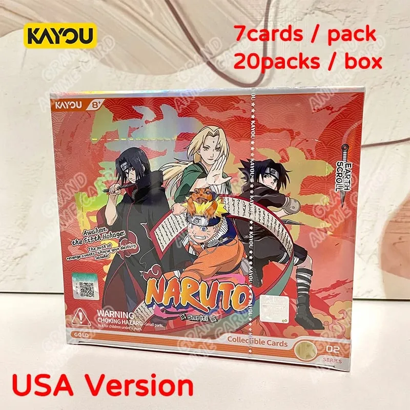 Genuine Naruto T4W8 JIN1 JIN2 SEA English Version Global Version Booster Box Anime TCG Rare CR Ninja World Collection Card — image 10