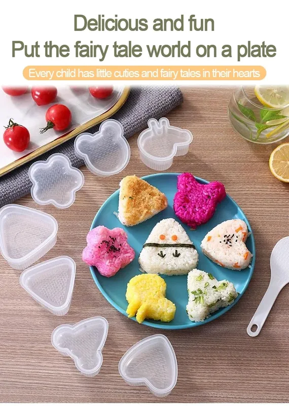 Triangle Shape Onigiri Molds Accessories for Sushi Making Tools Prepare Sushi Mold Rice Mold Shape SSGJ002