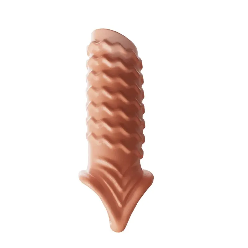 Penis Rings For Men Delay Ejaculation Condom Penis Sleeve Extension Extend Dildo Adult Anal Plug Sex Toys No Vibrator For Women — image 9