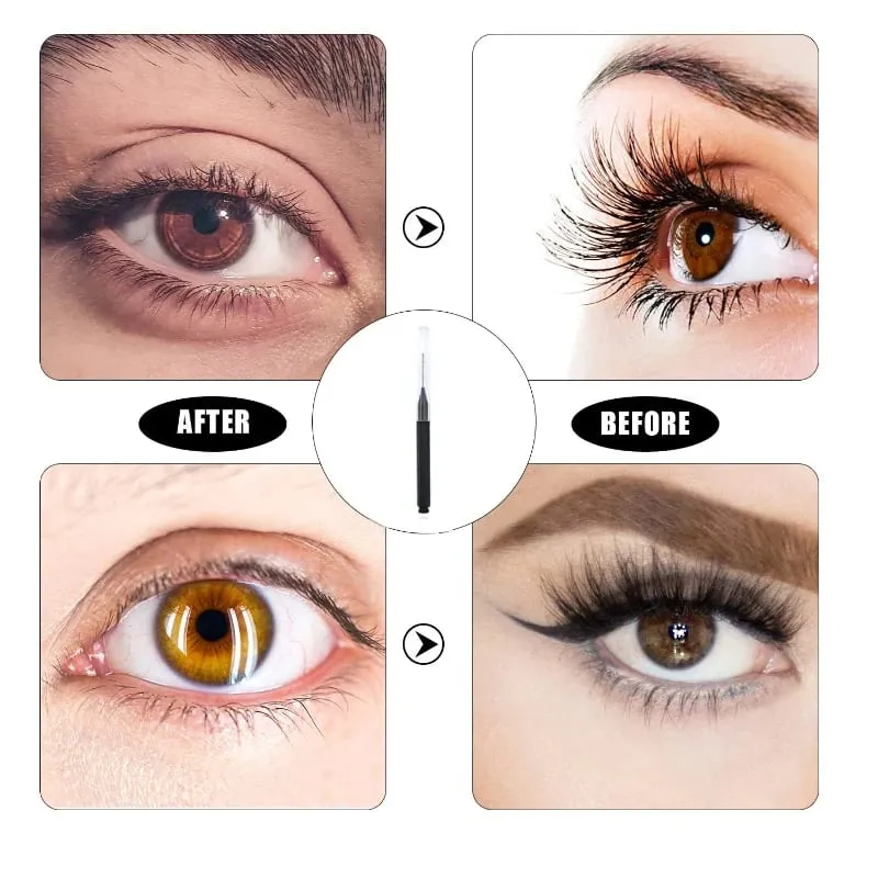 5/10/50PCS Mini Eyebrow Brush Brow Perm Brush Disposable Brow Lifting Brushes Bendable Micro Eyelash Brush Applicators Tools