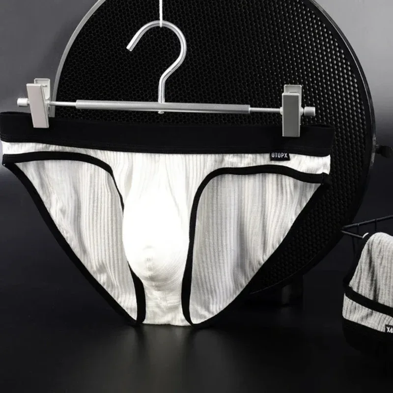 Men's Sexy Briefs Male Pouch U Convex Underwear Modal Soft Brief Absorbent Elastic Shorts Breathable Underpants MU094 — image 16