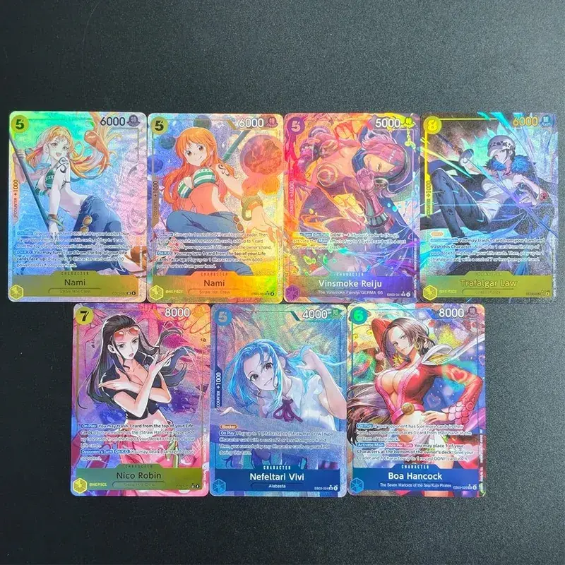 Proxy One Piece Card Game EB03 HEROINES Vivi Hancock Reiju Nami Robin Law English Tcg Anime Cards