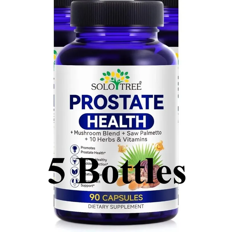 Prostate Health Capsules Saw Palmetto Reishi Nettle Turmeric For Urinary Bladder Wellness & Flow Support Men 90 Count