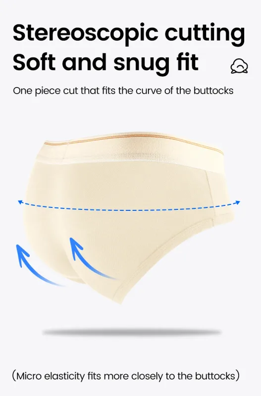 Atmungsaktive und bequeme dreieckige Unterhose für Herren aus reiner Baumwolle, mittelhohe Taille, hautfreundlich und weich, Unterhose für Teenager 3256810188437944 — image 15