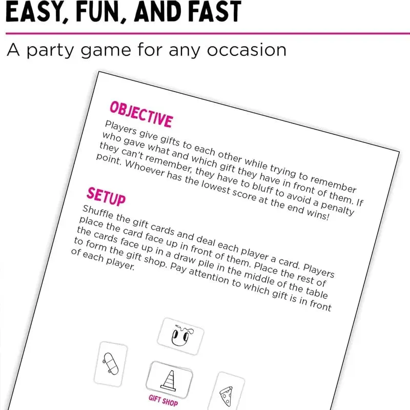 !!That's Not A Hat-Fun Bluffing & Memory Party Game for All Ages Components | Ideal for Family Gatherings | Great Replay Value — image 3