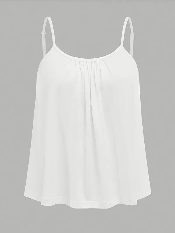Plus Size Summer Solid Color Camisole