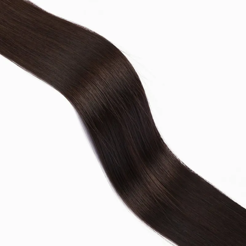 kiikiigirl tape in human hair extensions Natural Seamless Invisible SKin Weft 16"-24" human hair extensions
