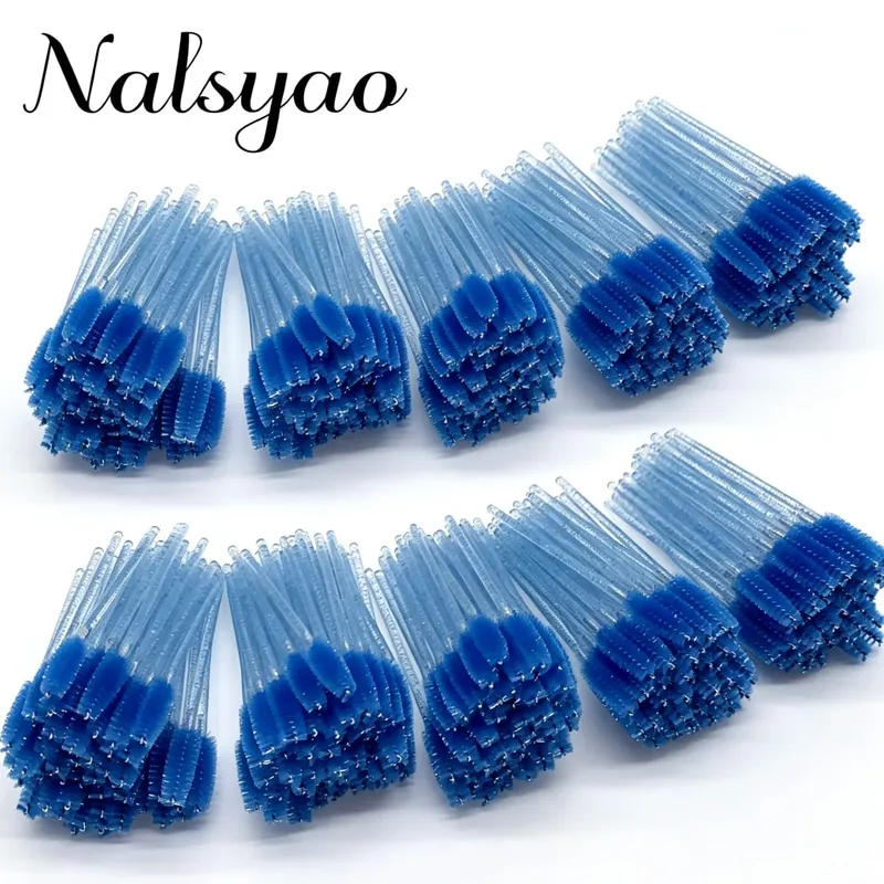 Brosses à cils jetables, Extension, brosse à sourcils en cristal, baguette de Mascara, ensemble d'outils cosmétiques, maquillage et beauté, 50 pièces