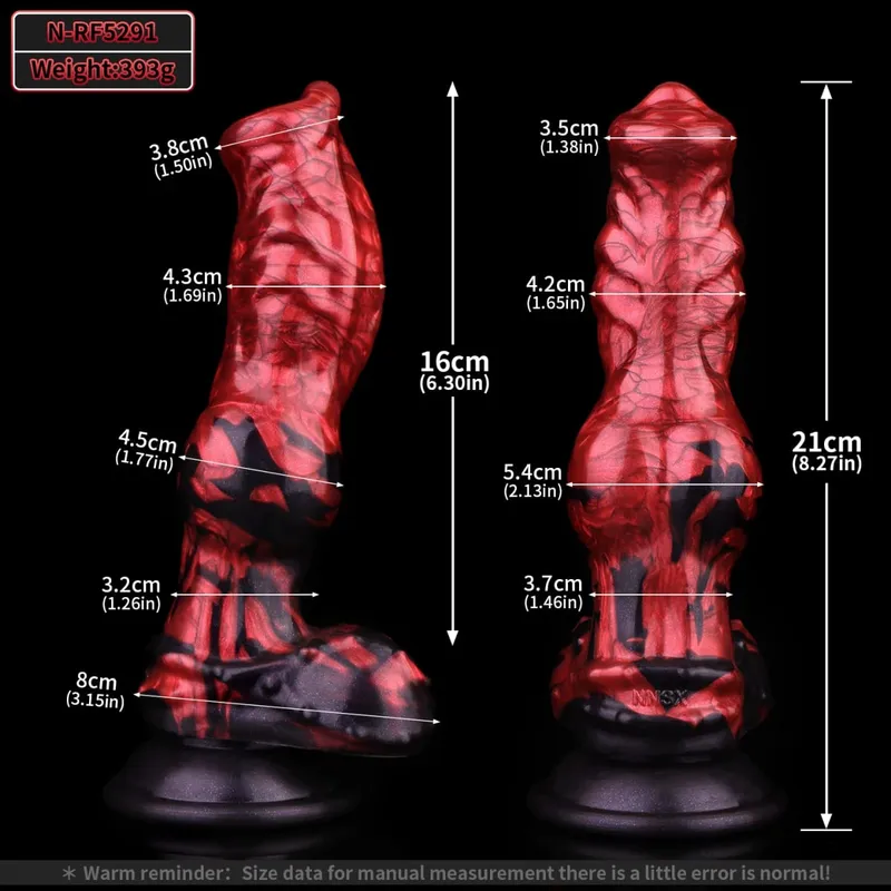 Silikonový koňský dildo anální kolík s velkým uzlem Vaginální stimulátor bodu G s přísavkou Sexuální hračka pro dospělé pro ženy Muži