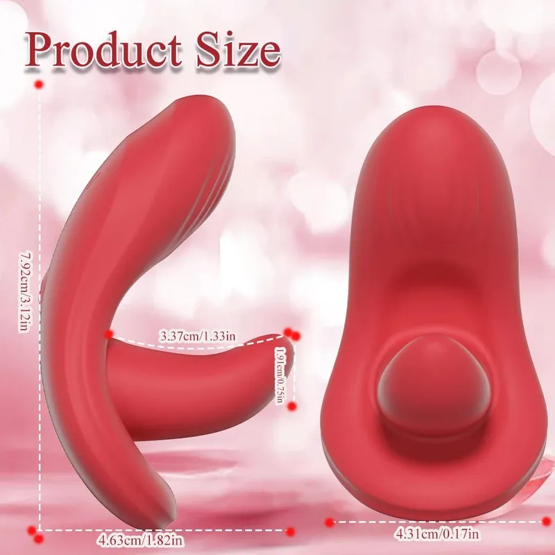 Sexleksaker Kvinnlig Bärbar Vaginal Massage Vibrator Klitoral G-punkt Stimulering Massager Tre Motor Vibration Sex Shop för kvinnor