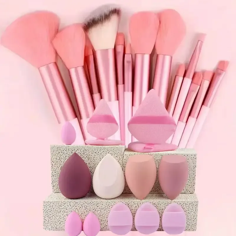 Makeup Brushes Set Premium Synthetic Kabuki Brushes Foundation Concealer Powder Blush Blending Face Eyeshadow Cosmetic Brushes S — image 28