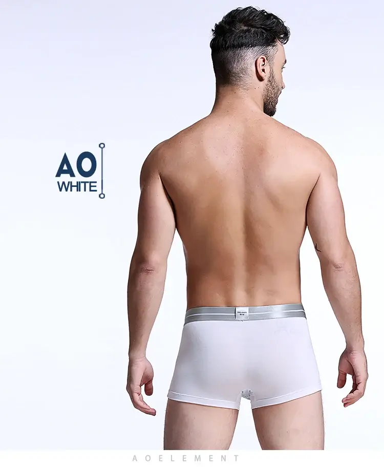 Bullet separate underwear Men's ventilated summer dry underpants Ice silk bag ice healthy boxers 3256808601319074