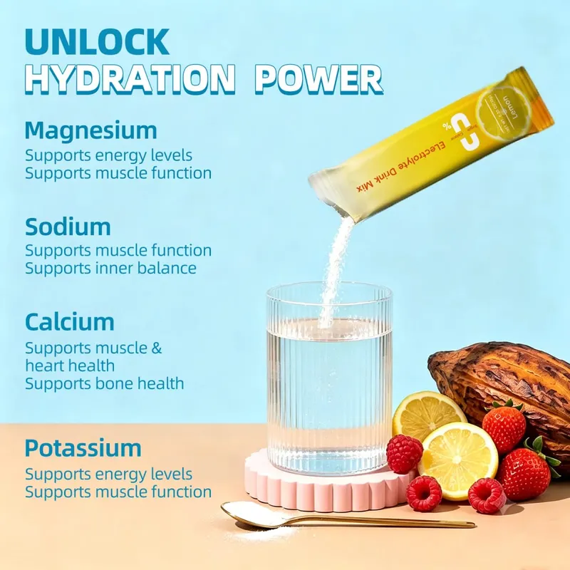 Four Flavors Mineral Electrolyte Supplement Quickly Replenishes Water Replenishes Energy and Restores Physical Strength — image 6
