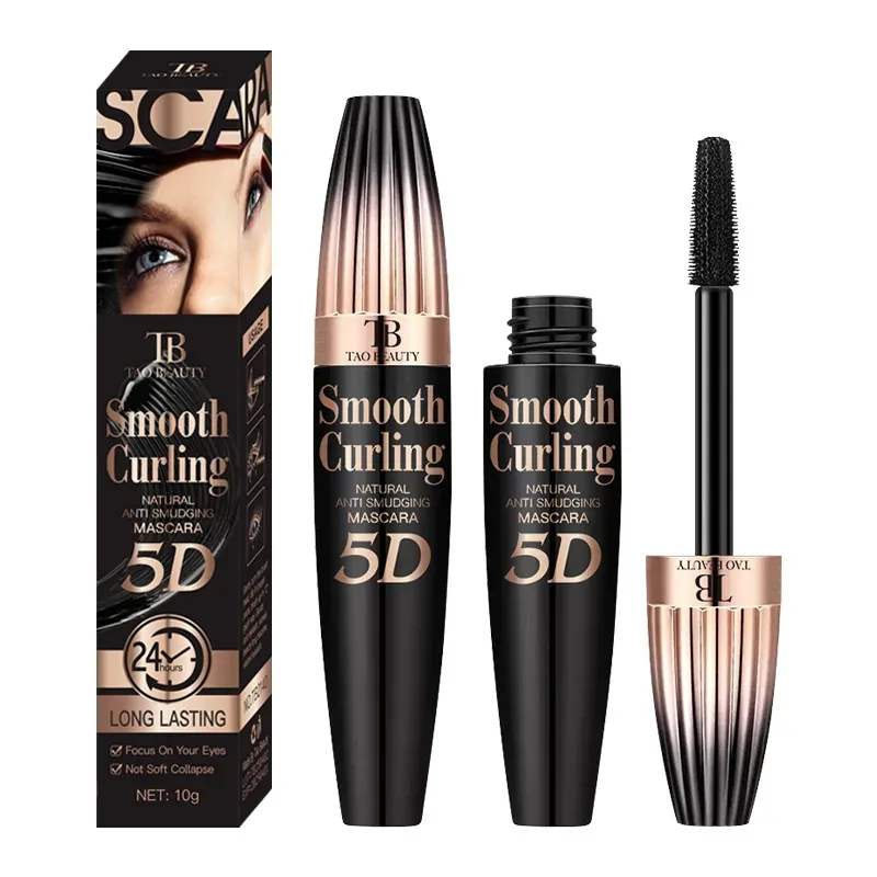 Black Waterproof Mascara for All Lengthening Makeup Products Eyelash Extension Curling Eye Lashes Mascara 7D Effect Eye Cosmetic — image 8